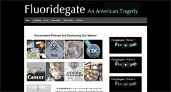 Desktop Screenshot of fluoridegate.org